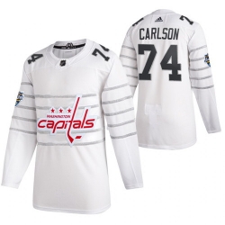 Capitals 74 John Carlson White 2020 NHL All Star Game Adidas Jersey