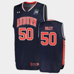 Auburn Tigers Austin Wiley Navy 2019 Final Four Men'S Jersey