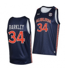 Auburn Tigers Charles Barkley Navy College Basketball Alumni Jersey