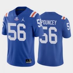 Florida Gators Maurkice Pouncey Royal Throwback Men'S Jersey