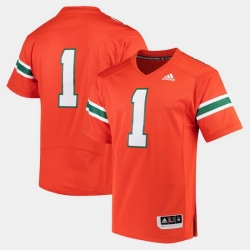 Men Miami Hurricanes 2017 Special Games Orange Jersey