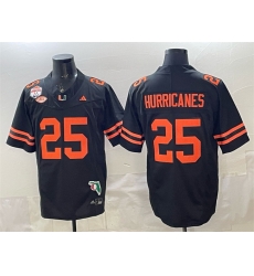 Men Miami Hurricanes 25 Hurricanes Black F U S E Fiesta Bowl Champions Florida Patch Stitched Football Jersey Men Miami Hurricanes 25 Hurricanes Black F U S E Fiesta Bowl Champions Florida Patch Stitched Football Jersey