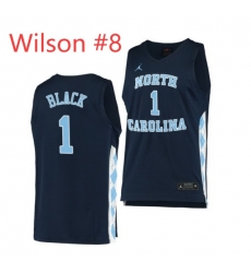 North Carolina Tar Heels WILSON #8 Navy Alternate Men Jersey North Carolina Tar Heels WILSON #8 Navy Alternate Men Jersey