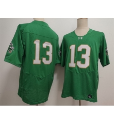 Men Notre Dame Fighting Irish 13 CJ Carr Green 2026 Limited Stitched Jersey Men Notre Dame Fighting Irish 13 CJ Carr Green 2026 Limited Stitched Jersey
