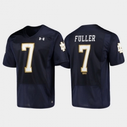 Men Notre Dame Fighting Irish Will Fuller 7 Navy Replica Alumni Football Jersey