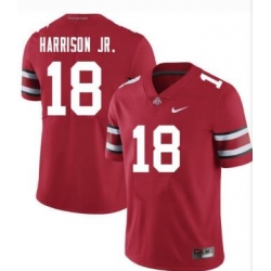 Men Nike #18 Ohio State Buckeyes Scarlet NCAA Football Jersey