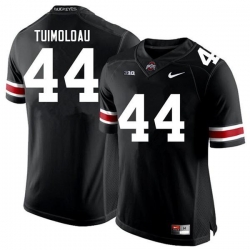 Men's #44 J.T. Tuimoloau Ohio State Buckeyes College Football Jerseys Black