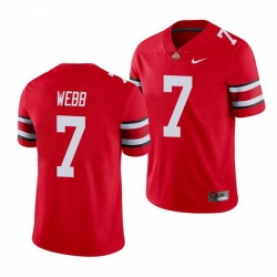 Ohio State Buckeyes Damon Webb Scarlet College Football Men'S Jersey Ohio State Buckeyes Damon Webb Scarlet College Football Men'S Jersey