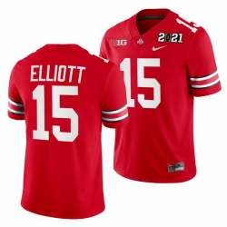 Ohio State Buckeyes Ezekiel Elliott Scarlet 2021 Sugar Bowl Champions College Football Playoff College Football Playoff Jersey Ohio State Buckeyes Ezekiel Elliott Scarlet 2021 Sugar Bowl Champions College Football Playoff College Football Playoff Jersey