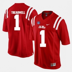 Laquon Treadwell Red Ole Miss Rebels Alumni Football Game Jersey