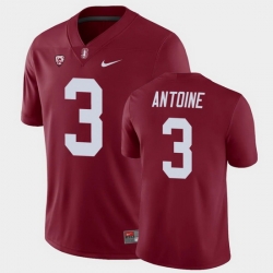 Men Stanford Cardinal Malik Antoine College Football Cardinal Game Jersey