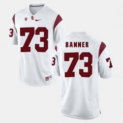 Men Usc Trojans Zach Banner Pac 12 Game White Jersey