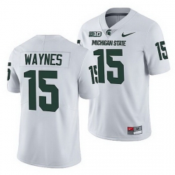 Michigan State Spartans Trae Waynes White Nfl Limited Men Jersey