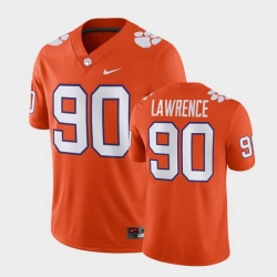 Clemson Tigers Dexter Lawrence Orange Alumni Football Game Men'S Jersey