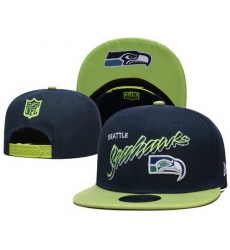 Seattle Seahawks Snapback Cap 013