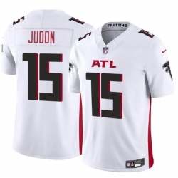 Men Atlanta Falcons 15 Matthew Judon White 2024 F U S E Vapor Untouchable Limited Stitched Football Jersey