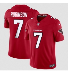 Men Atlanta Falcons 7 Bijan Robinson Red 2026 New F U S E Vapor Untouchable Limited Stitched Football Jersey Men Atlanta Falcons 7 Bijan Robinson Red 2026 New F U S E Vapor Untouchable Limited Stitched Football Jersey