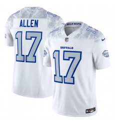 Youth Buffalo Bills 17 Josh Allen White 2025 F U S E Rivalries Vapor Untouchable Stitched Football Jersey Youth Buffalo Bills 17 Josh Allen White 2025 F U S E Rivalries Vapor Untouchable Stitched Football Jersey
