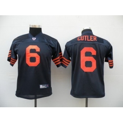Bears #6 Jay Cutler Blue Orange 1940s Throwback Stitched Youth NFL Jersey Bears #6 Jay Cutler Blue Orange 1940s Throwback Stitched Youth NFL Jersey