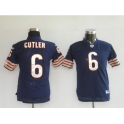 Bears #6 Jay Cutler Blue Stitched Youth NFL Jersey Bears #6 Jay Cutler Blue Stitched Youth NFL Jersey