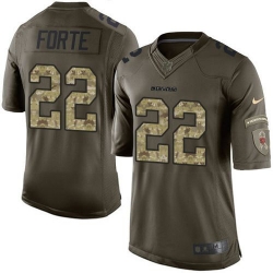 Nike Bears #22 Matt Forte Green Youth Stitched NFL Limited Salute to Service Jersey Nike Bears #22 Matt Forte Green Youth Stitched NFL Limited Salute to Service Jersey
