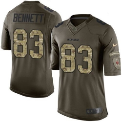 Nike Bears #83 Martellus Bennett Green Youth Stitched NFL Limited Salute to Service Jersey Nike Bears #83 Martellus Bennett Green Youth Stitched NFL Limited Salute to Service Jersey