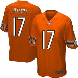 Nike NFL Chicago Bears #17 Alshon Jeffery Orange Youth Elite Alternate Jersey Nike NFL Chicago Bears #17 Alshon Jeffery Orange Youth Elite Alternate Jersey