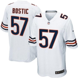 Nike NFL Chicago Bears #57 Jon Bostic White Youth Elite Road Jersey Nike NFL Chicago Bears #57 Jon Bostic White Youth Elite Road Jersey