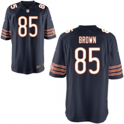Youth NIKE Chicago Bears #85 DANIEL BROWN GAME NAVY BLUE JERSEY Youth NIKE Chicago Bears #85 DANIEL BROWN GAME NAVY BLUE JERSEY