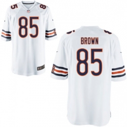 Youth NIKE Chicago Bears #85 DANIEL BROWN White BLUE JERSEY Youth NIKE Chicago Bears #85 DANIEL BROWN White BLUE JERSEY