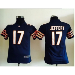 Youth Nike Bears #17 Alshon Jeffery Navy Blue Team Color Stitched NFL Elite Jersey Youth Nike Bears #17 Alshon Jeffery Navy Blue Team Color Stitched NFL Elite Jersey