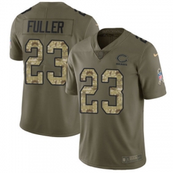 Youth Nike Bears #23 Kyle Fuller Olive Camo Stitched NFL Limited 2017 Salute to Service Jersey Youth Nike Bears #23 Kyle Fuller Olive Camo Stitched NFL Limited 2017 Salute to Service Jersey