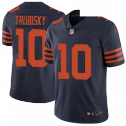 Youth Nike Chicago Bears 10 Mitchell Trubisky Navy Blue Alternate Vapor Untouchable Limited Player NFL Jersey Youth Nike Chicago Bears 10 Mitchell Trubisky Navy Blue Alternate Vapor Untouchable Limited Player NFL Jersey