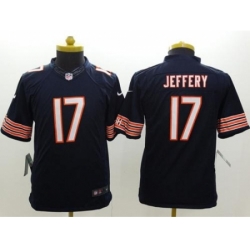 Youth Nike Chicago Bears #17 Alshon Jeffery Navy Blue Team Color Stitched NFL Limited Jersey Youth Nike Chicago Bears #17 Alshon Jeffery Navy Blue Team Color Stitched NFL Limited Jersey