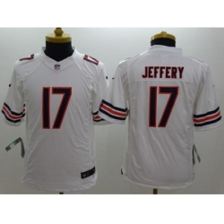 Youth Nike Chicago Bears #17 Alshon Jeffery White Stitched NFL Limited Jersey Youth Nike Chicago Bears #17 Alshon Jeffery White Stitched NFL Limited Jersey