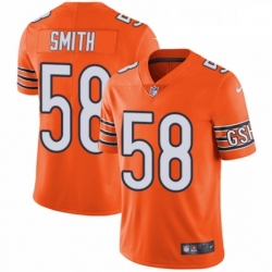 Youth Nike Chicago Bears 58 Roquan Smith Limited Orange Rush Vapor Untouchable NFL Jersey Youth Nike Chicago Bears 58 Roquan Smith Limited Orange Rush Vapor Untouchable NFL Jersey