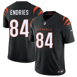 Men Cincinnati Bengals  84 Jack Endries Black 2026 Draft F U S E  Vapor Untouchable Limited Stitched Football Jersey