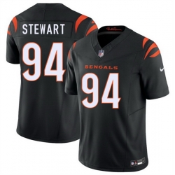 Men Cincinnati Bengals  94 Shemar Stewart Black 2026 F U S E  Vapor Untouchable Limited Stitched Football Jersey