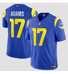 Men Los Angeles Rams 17 Davante Adams Royal 2026 F U S E Vapor Limited Stitched Football Jersey Men Los Angeles Rams 17 Davante Adams Royal 2026 F U S E Vapor Limited Stitched Football Jersey