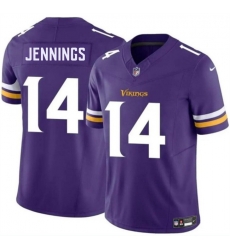 Men Minnesota Vikings 14 Jauan Jennings Purple 2026 F U S E Vapor Untouchable Limited Stitched Jersey Men Minnesota Vikings 14 Jauan Jennings Purple 2026 F U S E Vapor Untouchable Limited Stitched Jersey