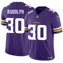 Men Minnesota Vikings  30 Trayvon Rudolph Purple 2026 F U S E  Vapor Untouchable Limited Stitched Jersey