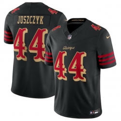 Men San Francisco 49ers 44 Kyle Juszczyk Black 2025 F U S E   u201CRivalries u201D Vapor Limited Stitched Football Jersey Men San Francisco 49ers 44 Kyle Juszczyk Black 2025 F U S E   u201CRivalries u201D Vapor Limited Stitched Football Jersey