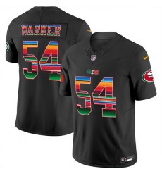 Men San Francisco 49ers 54 Fred Warner Black Mexico 2026 F U S E Vapor Untouchable Limited Stitched Football Jersey Men San Francisco 49ers 54 Fred Warner Black Mexico 2026 F U S E Vapor Untouchable Limited Stitched Football Jersey