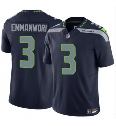 Men Seattle Seahawks 3 Nick Emmanwori Navy 2025 F U S E  Vapor Untouchable Limited Stitched Football Jersey Men Seattle Seahawks 3 Nick Emmanwori Navy 2025 F U S E  Vapor Untouchable Limited Stitched Football Jersey