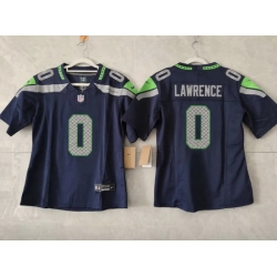 Men Seattle Seahawks  90 Demarcus Lawrence Blue 2026 F U S E Vapor Limited Stitched Football Jersey
