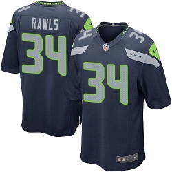 Nike Seahawks #34 Thomas Rawls Steel Blue Team Color Youth Stitched NFL Elite Jersey Nike Seahawks #34 Thomas Rawls Steel Blue Team Color Youth Stitched NFL Elite Jersey