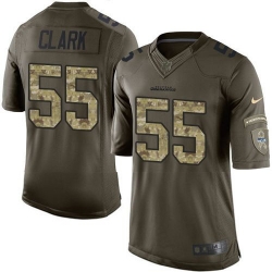 Nike Seahawks #55 Frank Clark Green Youth Stitched NFL Limited Salute to Service Jersey Nike Seahawks #55 Frank Clark Green Youth Stitched NFL Limited Salute to Service Jersey