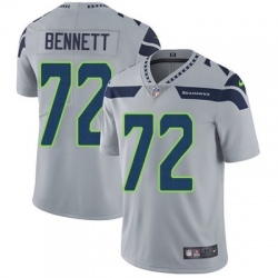 Nike Seahawks #72 Michael Bennett Grey Alternate Youth Stitched NFL Vapor Untouchable Limited Jersey Nike Seahawks #72 Michael Bennett Grey Alternate Youth Stitched NFL Vapor Untouchable Limited Jersey