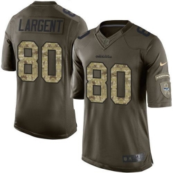 Nike Seahawks #80 Steve Largent Green Youth Stitched NFL Limited Salute to Service Jersey Nike Seahawks #80 Steve Largent Green Youth Stitched NFL Limited Salute to Service Jersey