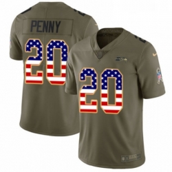 Youth Nike Seattle Seahawks 20 Rashaad Penny Limited Olive USA Flag 2017 Salute to Service NFL Jersey Youth Nike Seattle Seahawks 20 Rashaad Penny Limited Olive USA Flag 2017 Salute to Service NFL Jersey